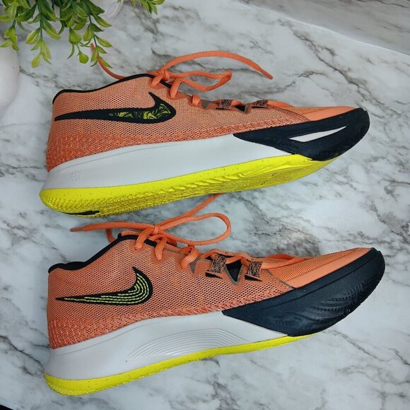 NEW Nike Kyrie Flytrap VI Orange Trance Yellow Strike Men’s Shoes Size 9.5 - Picture 5 of 8